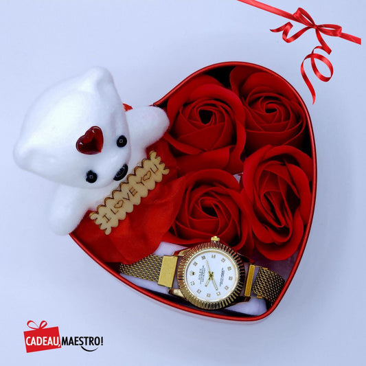 Coffret Cœur Femme 3 pieces