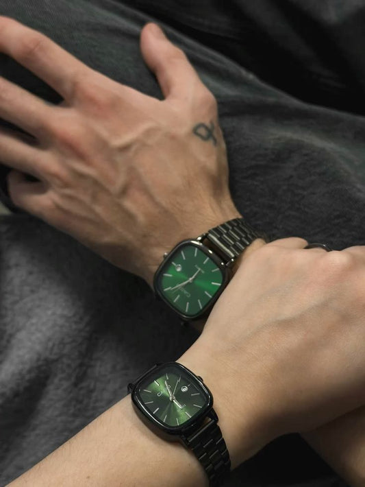 Casio couple – Métal Noir